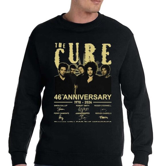 The Cure 46th Anniversary Memories Tour Sweatshirt 81 - Picture 1 of 5